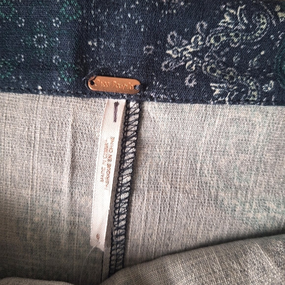 NWOT- Free People Take It Easy Paisley Wrap Skirt - Picture 7 of 7